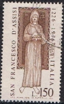 Stamps Italy -  750 ANIV DE SAN FRANCISCO DE ASIS