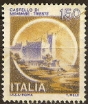 Stamps : Europe : Italy :  Castillo de Miramare de trieste
