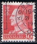 Stamps Denmark -  Scott  385  Frederik IX (3)