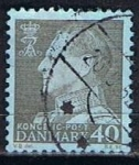 Stamps Denmark -  Scott  388  Frederik IX