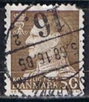 Sellos de Europa - Dinamarca -  Scott  438  Frederik IX (2)