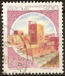 Stamps : Europe : Italy :   Castillo Norman de Suabia, Barí