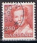 Sellos de Europa - Dinamarca -  Scott  709  Reina Margrethe II
