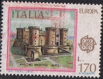 Stamps Italy -  EUROPA 1978. MONUMENTOS, LA PRISIÓN DE ANGIOINO EN NÁPOLES