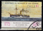 Stamps Chile -  Blindado Cochrane	