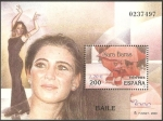 Stamps Spain -  3763 - Sara Baras, bailadora