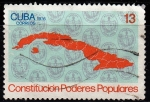 Sellos de America - Cuba -  Constitución Poderes Públicos