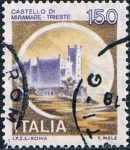 Stamps Italy -  CASTILLO DE MIRAMARE, TRIESTE