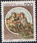 Stamps Italy -  CASTILLO DE CERRO AL VOLTURNO, ISERNIA