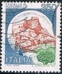 Stamps Italy -  CASTILLO DE MUSSOMELI, CALTANISETTA