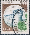 Stamps Italy -  CASTILLO DE ROVERETO, TRENTO