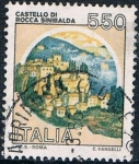 Stamps Italy -  CASTILLO DE ROCCA SINIBALDA, RIETI