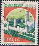 Stamps Italy -  CASTILLO DE MONTECCHIO