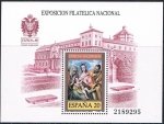 Stamps Spain -  HB EXPOSICIÓN FILATÉLICA NACIONAL EXFILNA 89