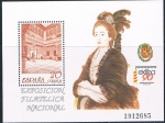 Stamps : Europe : Spain :  HB EXPOSICIÓN FILATÉLICA NACIONAL EXFILNA 90