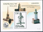 Stamps Spain -  HB EXPOSICIÓN FILATÉLICA NACIONAL EXFILNA 95