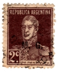Sellos de America - Argentina -  general jose de san martin