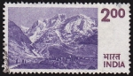 Stamps India -  paisaje