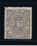 Stamps Spain -  Edifil  141  Escudo de España.  