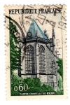 Stamps : Europe : France :  sainte chapelle de riom