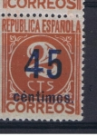 Stamps Spain -  Edifil  744  Cifras 