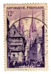 Stamps France -  quimper