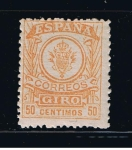 Stamps Spain -  Giro  50 cents.
