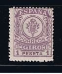 Stamps Spain -  Giro  1 peseta
