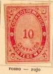 Stamps : America : Mexico :  Porte de Mar Ed 1879