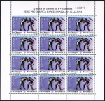 Stamps Spain -  BARCELONA 92. V SERIE PREOLIMPICA. LUCHA