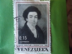 Stamps Venezuela -  Simón Bilivar-Madrid 1799-1802