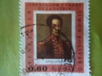 Stamps Venezuela -  Libertador y Padre de la Patria-Simón Bolivar(Pintor:anónimo)