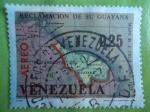 Sellos de America - Venezuela -  Reclamación de su Guayana(Mapa de J. Cruz Caño 1775)