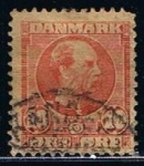 Stamps Denmark -  Scott  65  Rey Cristian X