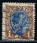 Stamps Denmark -  Scott  128  Rey Cristian X (2)