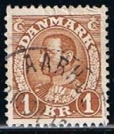 Stamps : Europe : Denmark :  Scott  241  Rey Cristian  X