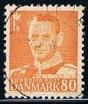 Stamps Denmark -  Scott  339  Frederik IX