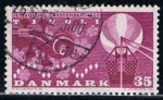 Stamps Denmark -  Scott  404  Violin Scroll