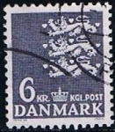 Stamps Denmark -  Scott  503  Sello pequeño Estado