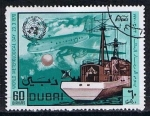 Stamps : Asia : United_Arab_Emirates :  Scott  121  Buque meteorologico (2)