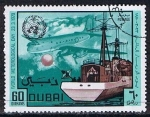 Stamps : Asia : United_Arab_Emirates :  Scott  121  Buque meteorologico (3)