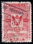 Sellos de America - Venezuela -  Valencia del Rey	