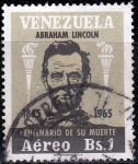 Sellos del Mundo : America : Venezuela : Abraham Lincoln	