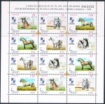 Stamps Spain -  EXPOSICIÓN FILATÉLICA ESPAÑA 2000. CABALLOS CARTUJANOS 1998