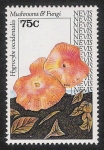 Stamps America - Saint Kitts and Nevis -  SETAS-HONGOS: 1.198.024,00-Hygrocybe occidentalis