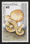 Sellos del Mundo : America : San_Crist�bal_y_Nevis : SETAS-HONGOS: 1.198.026,00-Gymnopilus chrysopellus