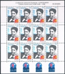 Stamps Spain -  MINIPLIEGO FEDERICO GARCIA LORCA