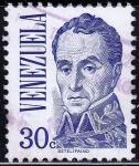 Sellos de America - Venezuela -  Simón Bolivar	