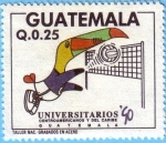 Sellos de America - Guatemala -  Juegos Universitarios Centroamericanos y del Caribe