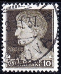 Stamps Italy -  Emperador Augusto	